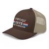 1975 51st Birthday Embroidered Trucker Hat Cap, 51 Year Old Birthday Hat Gift Brown/Khaki view 4