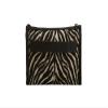 Designer Mini Unique Vintage print Pouch, Golf tee bag, Cosmetic pouch, Travel pouch, Bathroom Organization Bag (Black) view 3