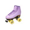 Sure-Grip Oasis Outdoor Roller Skates for Men & Women | High Rebound Soft 57mm 82A Urethane Wheels & ABEC 3 Bearings | Nylon Sole with Strong Trucks - Lace Up Facility - Made in USA (Lavender Color) view 1
