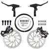 Chooee Bike Mechanical Disc Brake Set,Mountain Bike Front and Rear Line Pulling Brake Caliper for MTB US0S1 view 1