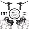 Chooee Bike Mechanical Disc Brake Set,Mountain Bike Front and Rear Line Pulling Brake Caliper for MTB US0S1 view 3