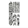 All Mountain Style Bike Frame Protector Extra - Universal Fit, 10-Piece Set for Down Tube, Chainstay, Cable Wear, High-Impact Honeycomb PVC view 2