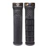 All Mountain Style AMS Cero Grips - Lock-on Dual Pattern, Dual Density, Under 100 Grams Grips, Red Bull Rampage Black view 1