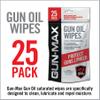 Real Avid Gun Oil Gun Cleaning Wipes - 25 Pack, Gun Cleaning Supplies Gun Cloth with Lubricating Oil & Corrosion Inhibitor, Powerful Rust Protectant and Gun Cleaning Oil,White view 2