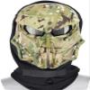 Tactical Mask Balaclava Mask Full face Protection Transparent Goggles Adjustable Skull Mask,for Halloween Role Playing view 2