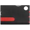 Zonster 10 in 1 Pocket Credit Card EDC Multi Tools Set Outdoor Survival Camping Equipment Portable Hiking Card Tools Gear Kit, Black Red view 2