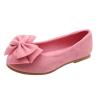 Ruyang Baby Ballet Flats Girls Shoes Children Solid Bowknot Student Single Soft Dance Princess Shoes Single Shoes Pink view 1