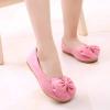 Ruyang Baby Ballet Flats Girls Shoes Children Solid Bowknot Student Single Soft Dance Princess Shoes Single Shoes Pink view 2