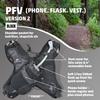 Phone Flask Vest (PFV), Black, 2.0 (Large/X Large) view 2