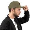 Gunner Gear Deer Hunting Hat for Men Blaze Orange American Flag Buck Authentic Trucker Hat view 4