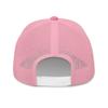 Gunner Gear Deer Hunting Hat for Men Blaze Orange American Flag Buck Authentic Yupoong 6606 Snapback Trucker Hat view 4