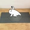 LYWY Men's Yoga Mats, Thickening and Widening Yoga Mats Environmentally Friendly Fitness Exercise Mats Suitable for Beginner Yoga Enthusiasts,Black,200x90cm view 2