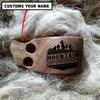 Don't Stop Exploring Personalized Portable Kuksa Wood Camp Mug - 100% Natural Wooden Cup with Carabiner, Custom Name Camping Wooden Mug & Bushcraft Cup view 3