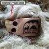 Let's Sleep Under The Stars Personalized Portable Kuksa Wood Camp Mug - 100% Natural Wooden Cup with Carabiner, Custom Name Camping Wooden Mug & Bushcraft Cup view 3