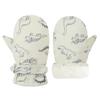 Fynnsure Toddler Mittens Lined Fleece Snow Gloves for Boys Girls Kids Winter Ski Gloves Baby Mittens Ivory white 4-6 Years view 1