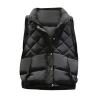 tuduoms Women Girls Cropped Quilted Vest Warm Winter Packable Puffer Vest Ultra-light Down Vest Jacket Zip Padded Gilet Coat view 1