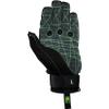 Radar Men's Hydro-K Water Sports Gloves - PowerPull Strap Closure, Laser Cut Backhand, Aramid Palm, Pre-Curved Fingers, Seamless Fit Design, Matte Black/Volt Green, XS view 2