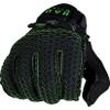Radar Men's Hydro-K Water Sports Gloves - PowerPull Strap Closure, Laser Cut Backhand, Aramid Palm, Pre-Curved Fingers, Seamless Fit Design, Matte Black/Volt Green, XS view 3