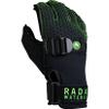 Radar Men's Hydro-K Water Sports Gloves - PowerPull Strap Closure, Laser Cut Backhand, Aramid Palm, Pre-Curved Fingers, Seamless Fit Design, Matte Black/Volt Green, XS view 4
