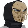 Tactical Mask Balaclava Mask Full face Protection Transparent Goggles Adjustable Skull Mask,for Halloween Role Playing view 1