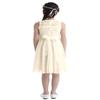 Aislor Big Girls Floral Lace Rhinestone Chiffon Lyrical Dance Dress Kids Princess Birthday Wedding Formal Ball Gowns Beige 14 Years view 3