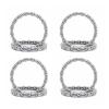 DINGGUANGHE-CUP 8PCS Caged Ball Bearings OD 37mm Rear Bike Wheel Hub Headset Crankshaft Pivot Retainer Steel Oversize 16 Balls Accessories view 1