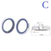 Bike Headset Bearings 27.2 38 30.15 39 41 41.8 30.2 32.7 6.5mm ACB Road Angular Contact Bicycle Bearing 36/45 Accessories (Size : C30.15x41x6.5 36x45) view 2
