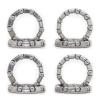 DINGGUANGHE-CUP 8PCS Caged Ball Bearings OD 31mm Rear Bike Wheel Hub Headset Crankshaft Pivot Retainer Steel 9 Balls Bearings Accessories view 1