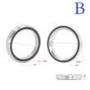 Bike Headset Bearings 27.2 38 30.15 39 41 41.8 30.2 32.7 6.5mm ACB Road Angular Contact Bicycle Bearing 36/45 Accessories (Size : B30.15x39x6.5 45x45) view 2