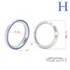 Bike Headset Bearings 27.2 38 30.15 39 41 41.8 30.2 32.7 6.5mm ACB Road Angular Contact Bicycle Bearing 36/45 Accessories (Size : H30.5x41.8x8 45x45) view 2