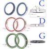 Bike Headset Bearings 27.2 38 30.15 39 41 41.8 30.2 32.7 6.5mm ACB Road Angular Contact Bicycle Bearing 36/45 Accessories (Size : F32.7x41.8x6 45x45) view 4