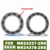 2PCS Bearings Wheel Set for Bicycle Bottom Bracket Repair Parts 24 * 37 * 8mm 22.2 * 37 * 8 * 11.5mm Ceramic Ball Bearing Accessories view 2