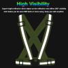 Bighaki808 Safety Vest Reflective Running Gear, Adjustable Safety Vests Outdoor Lightweight Reflective Belt 360High Visibility for Night Running, Walking(Fluorescent Green+Pink+Orange) view 3