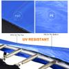 Trampoline Replacement Pad Safety Spring Cover, No Holes for Pole, Universal Fits for 14ft Frames, Waterproof Trampoline Accessories Spring Pad view 3