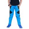 Ikevan 2-12Y Ski Snow Pants for Children's Boys Girls Windproof Outdoor Trousers with Fleece Lining Warm Hiking Trousers (Blue, 9-10 Years) view 1