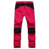 2-12Y Ski Snow Pants for Children's Boys Girls Windproof Outdoor Trousers with Fleece Lining Warm Hiking Trousers (Red, 7-8 Years) view 2