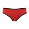 MyPupSocks Custom Name Text Briefs for Women, This Ass Belongs to Name Red Personalized Briefs Panties Underwear High-Cut for Wife Girlfriend S view 2