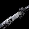 Loong sword Chinese Sword,Wolf Head Machete,Sabre(Forged High Carbon Steel Etch Blade) Battle Ready view 4