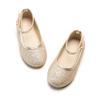 Otter MOMO Toddler Girls Mary Jane Princess Dress Shoes Ballet Gold 13 view 1