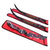 SHARROW Archery Bow Limb Sleeve and Recurve Bow Riser Protective Bag for Recurve Hunting Bow Accessory (red) view 2