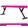 MARFULA Adjustable Balance Beam 8 ft Gymnastic Beam Adjustable Height for Kids and Teenage of All Gymnastic Levels, Gymnastic Training Beam Gymnastic Equipment for Athlete Home and Gym Club Use view 1