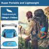 EASDRIL Ultralight Folding Camping Chair Low Lightweight Foldable Camp Chairs with Carry Bag for Hiking, Backpacking, Picnic, Outdoor Concert, Sports Events, Beach view 3