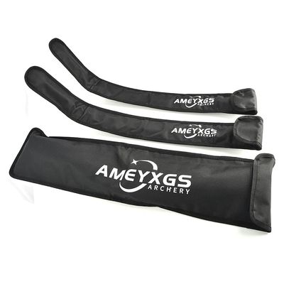 SHARROW Archery Bow Limb Sleeve and Recurve Bow Riser Protective Bag for Recurve Hunting Bow Accessory (Black)