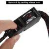 DIRBUY 4 pcs Kayak Rope Tie Downs - 1/4 inch x 12ft Kayak Ratchet Bow and Stern Tie Down - Heavy Duty Adjustable Rope Clip Tie Down for Outdoor Adventures view 4