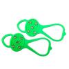 VALINK Ice Cleats, Universal Non-Slip Gripper Spikes Durable Cleats with Good Elasticity for All Type of Shoes Ice Fishing Walking Supply view 1