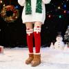 Benefeet Sox Womens Girls Cute Animal Over Knee High Fuzzy Socks Funny Cartoon Thigh High Stockings Warm Stripe Leg Warmers Novelty Slipper Socks view 2