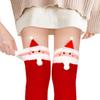 Benefeet Sox Womens Girls Cute Animal Over Knee High Fuzzy Socks Funny Cartoon Thigh High Stockings Warm Stripe Leg Warmers Novelty Slipper Socks view 4