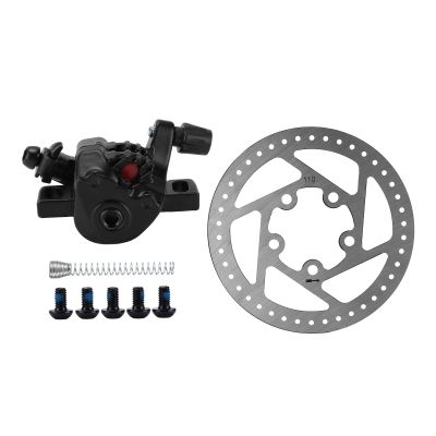 Disc Brake Kit, Aluminum Alloy Disc Wheel Brake Kit 110mm Disc Rotor Replacement for M365/Pro Electric Scooter