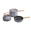 Fire-Maple Feast Heat Exchanger Set | Compact Camping Cooking Set | Nested Design | Contain with a Pot, Kettle and Non-Stick Frypan | Ideal for Fishing, Picnic and Camp use view 1