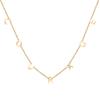 Memgift Courage Letter Necklace for Women Perfect Stainless Steel Jewelry Birthday Christmas Gifts for Women view 1